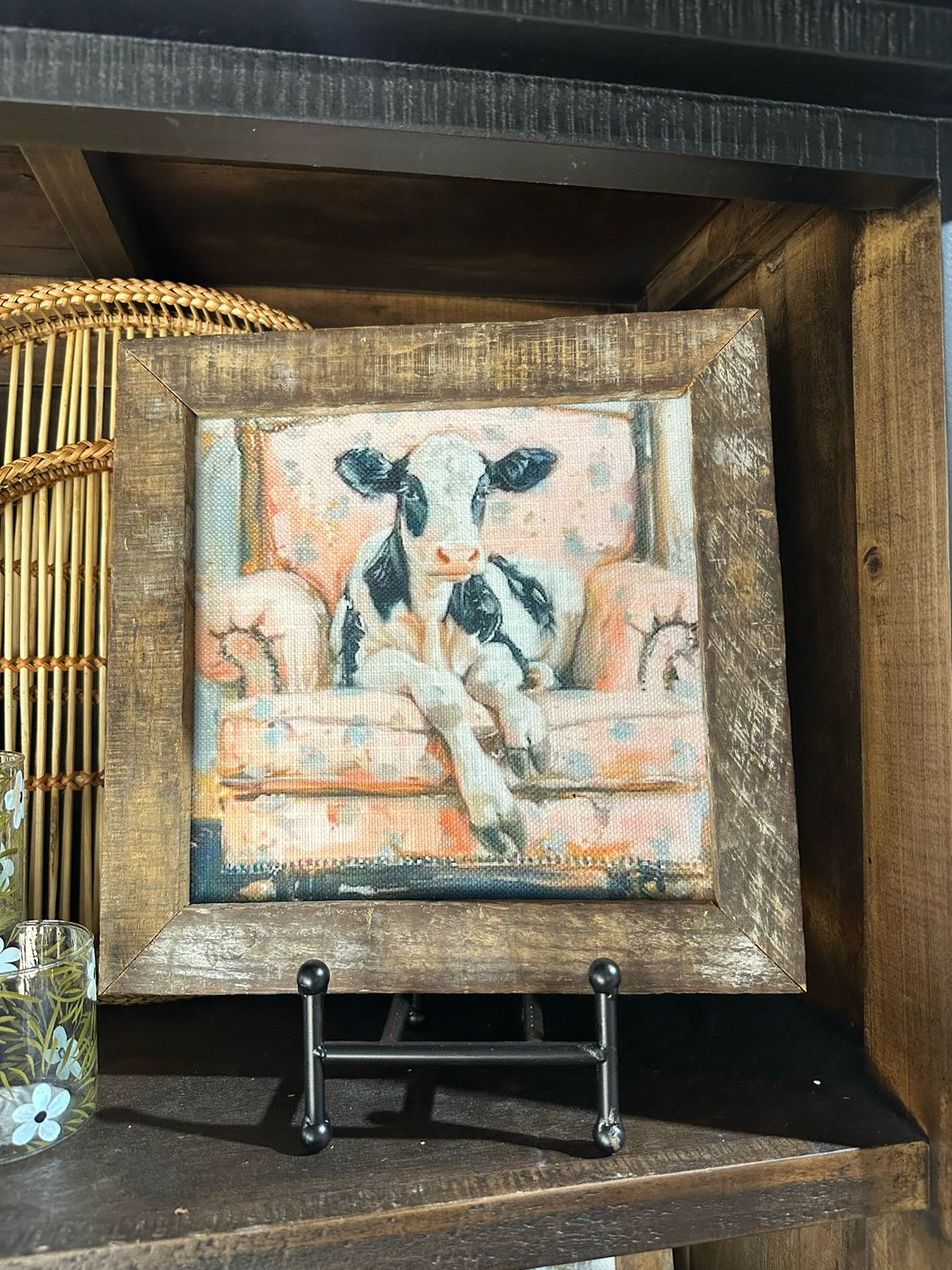 SCM 12x12 Cow Pink Chair