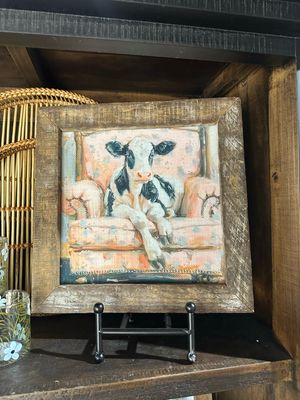 SCM 12x12 Cow Pink Chair