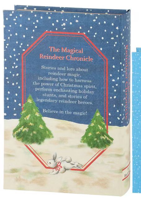 PBK The Magical Reindeer Chronicle Book Box 13x8.5x2.5