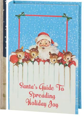 PBK Guide To Spreading Holiday Joy Book Box 10.25x6.5x1.75