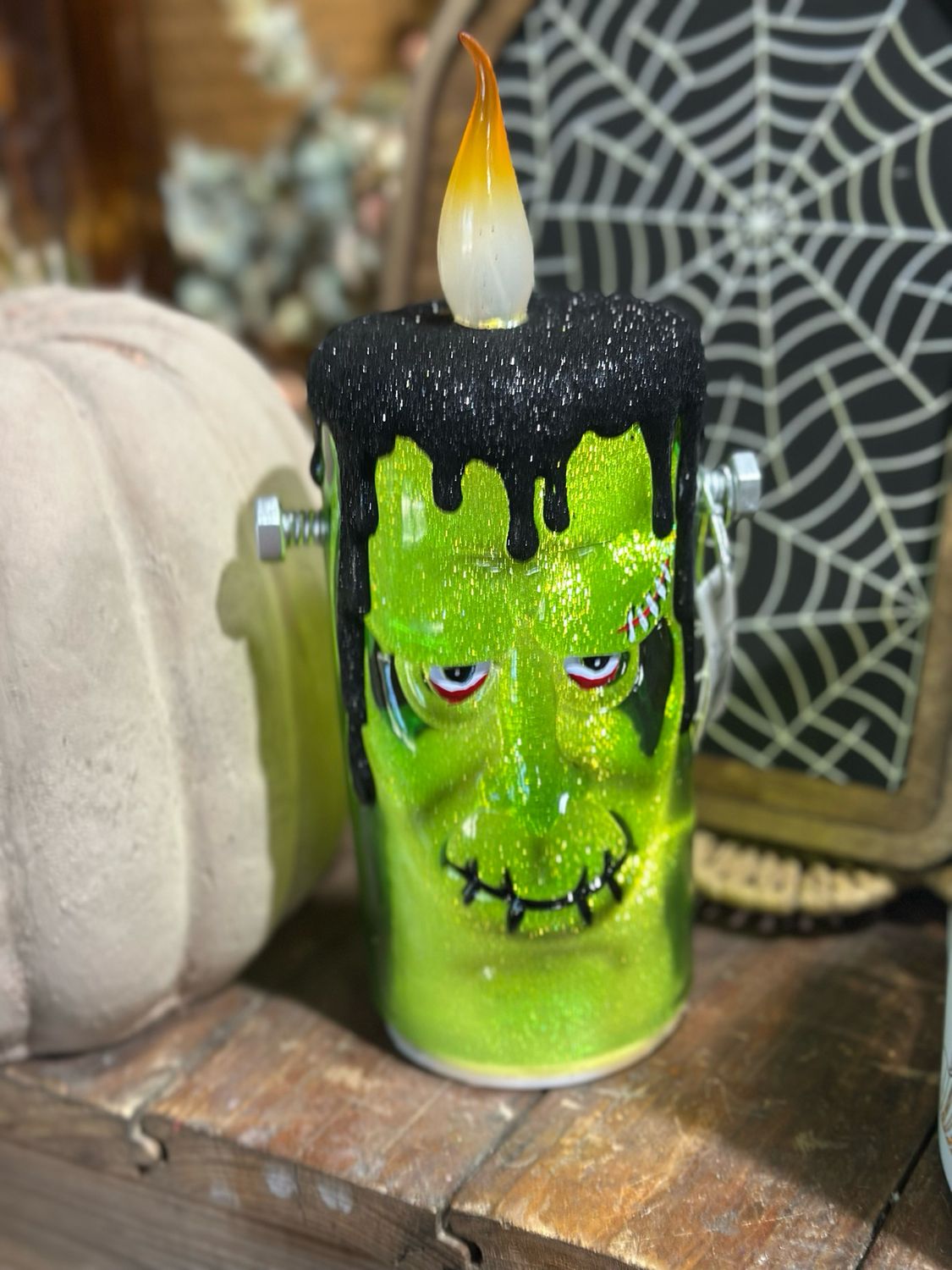 180 Frankenstein LED Candle