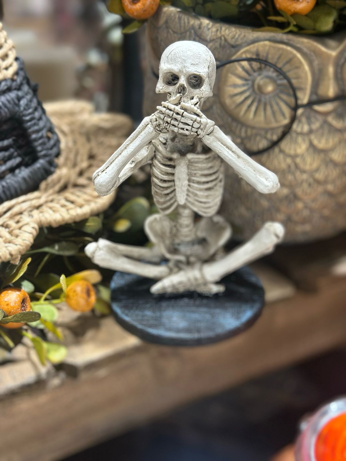 KKI Speak No Evil Skeleton 6"