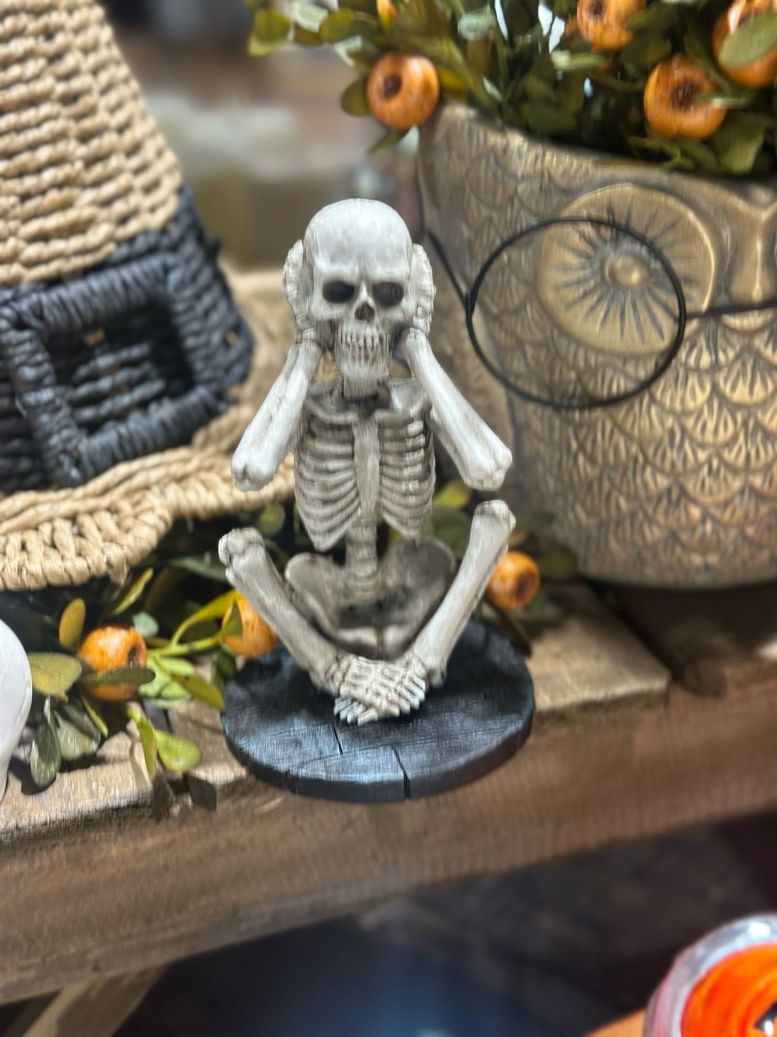 KKI Hear No Evil Skeleton 6"