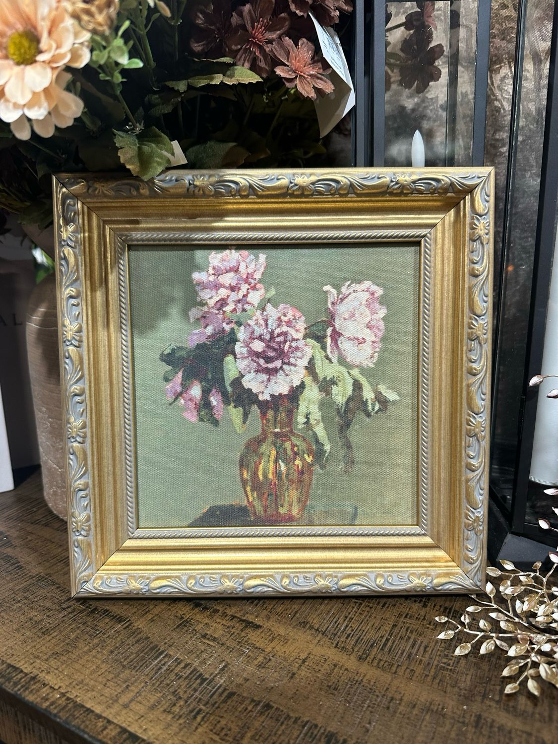 PLH 9x9 Peonies Vase