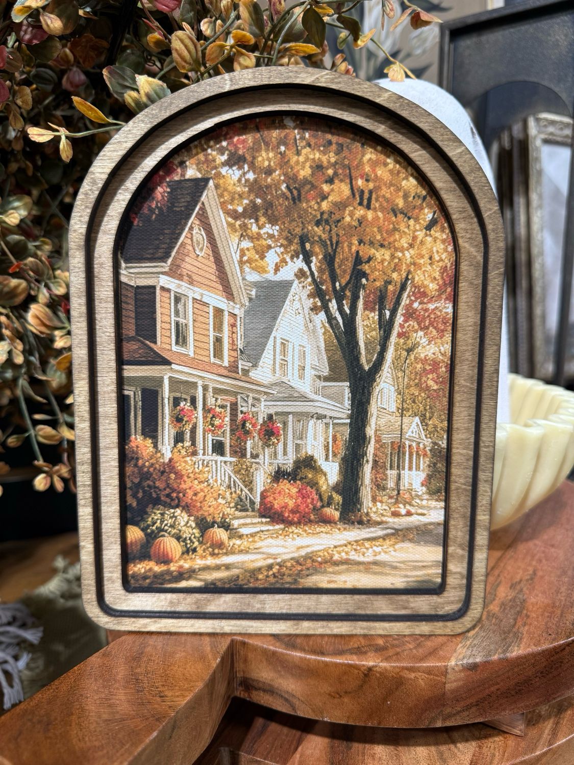 Red Arch 6x8 Autumn Street