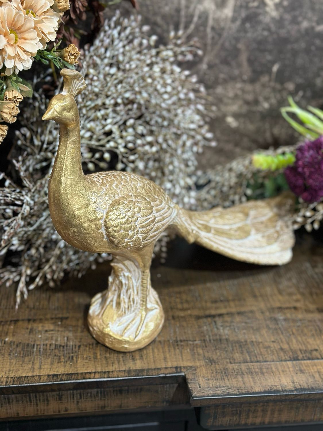 AB Gold Peacock 16x5.5x11.4