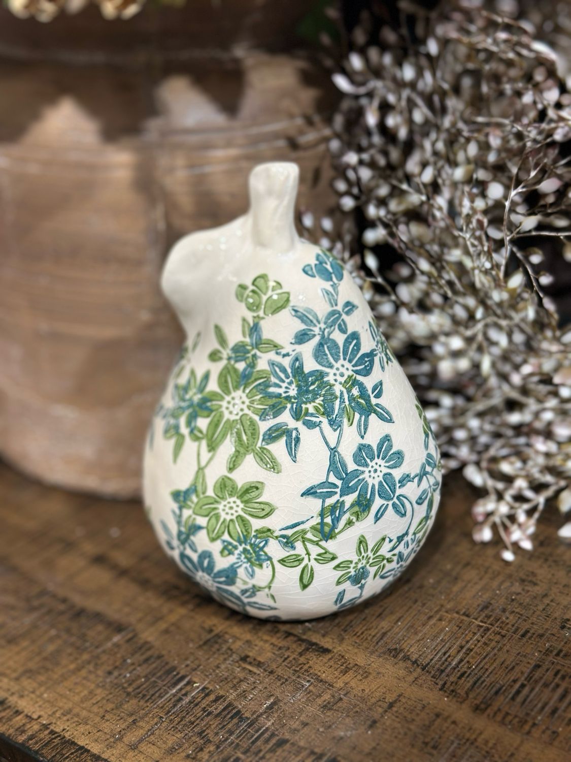AB Blue Green Pear 4.5x6.5