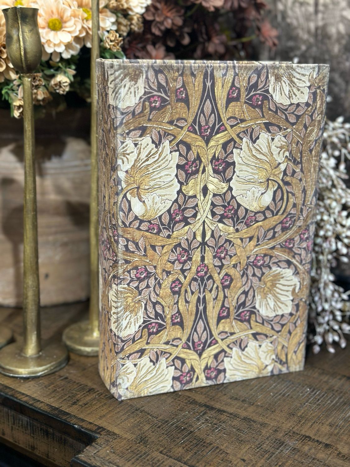 AB Purp Tan Box 7x3x11