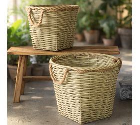 PDG Sm Tall In/Outdoor Basket 14.5x18