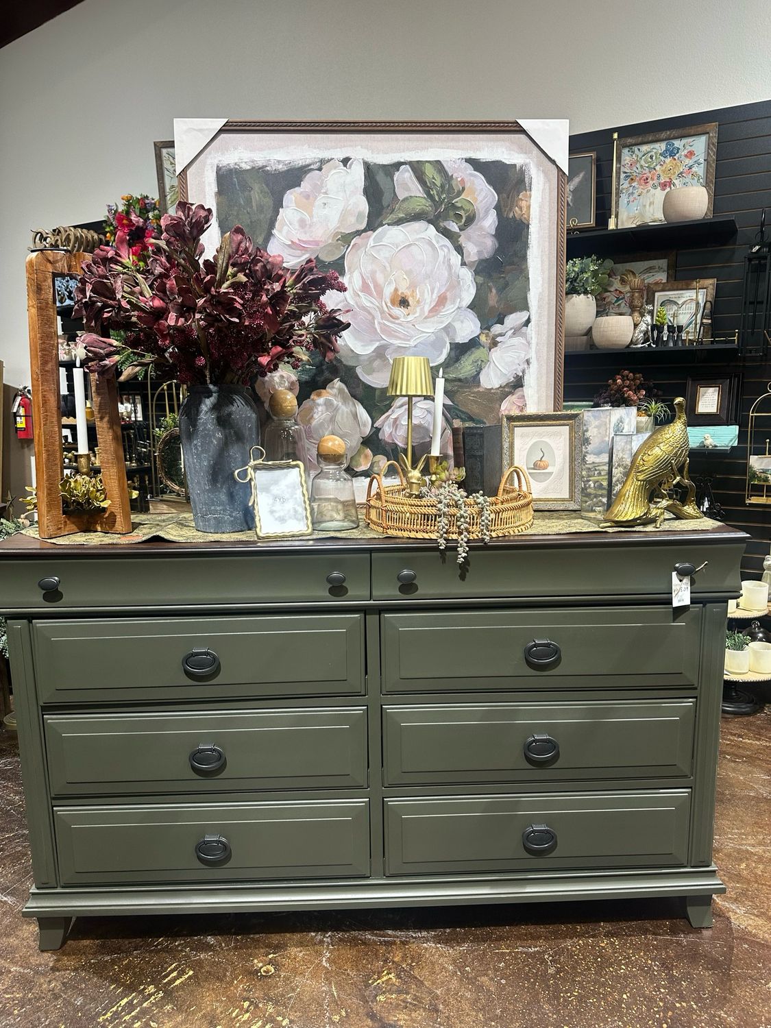 VV Collard 8D Dresser 66x18x39