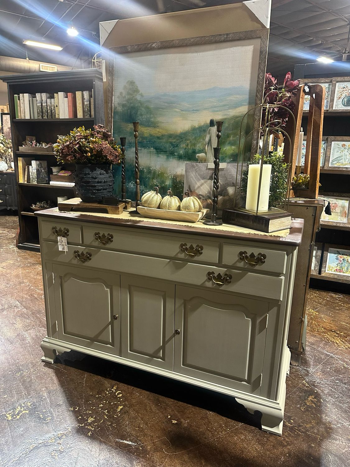 VV Dried Sage Buffet 54x20x36