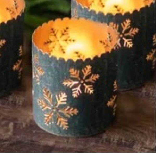 Pdg 2.75" Dark Green Holiday Votive