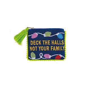 MP Deck Halls Holiday Pom Pom Case