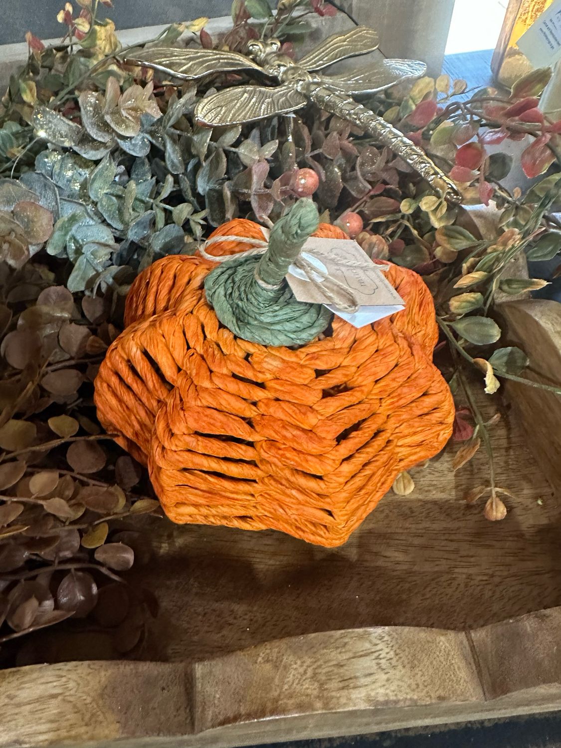 MP Orange Woven Pumpkin