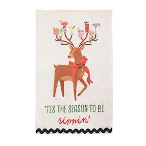 MP Tis Season Holiday Bar Towel