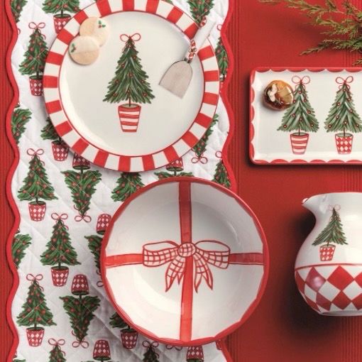 MP Quilted Tree Table Runner