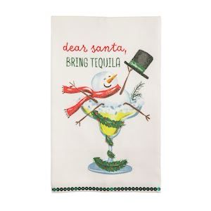 MP Dear Santa Holiday Bar Towel