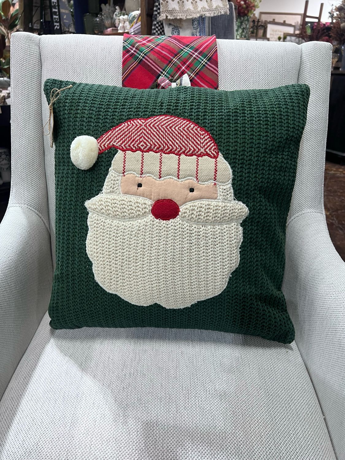 MP Santa Xmas Knit Pillow