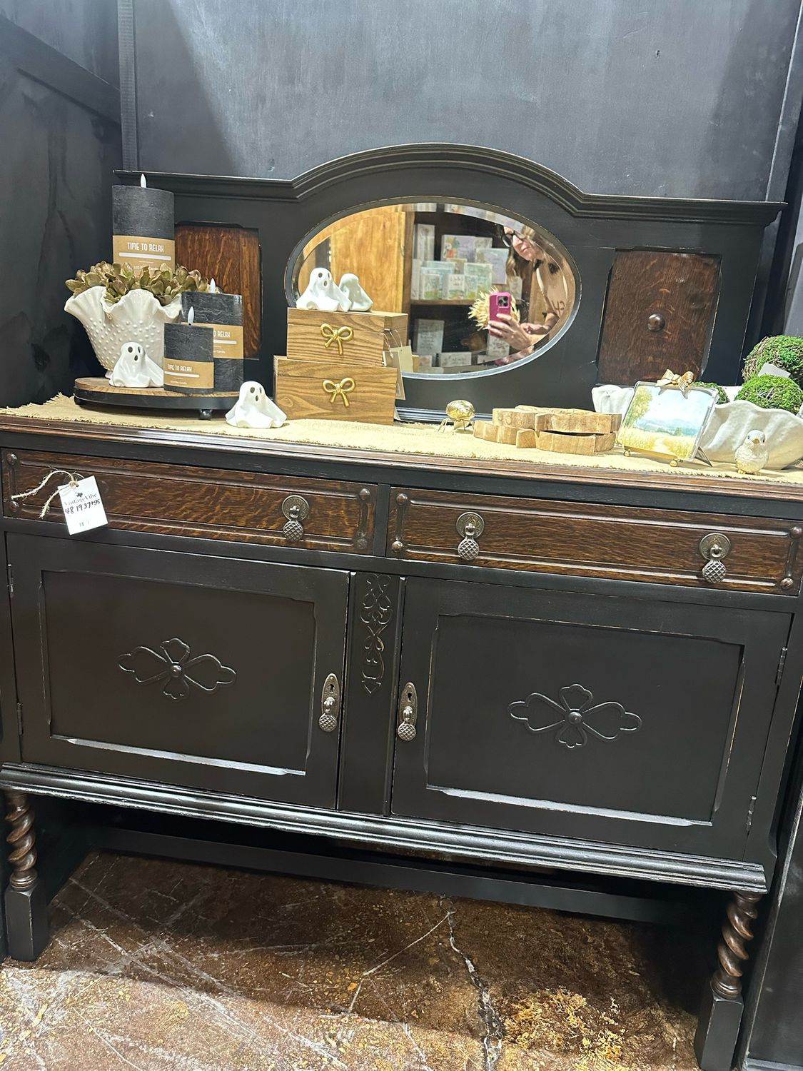VV Anchor Mirror Hutch 48x19x37+55
