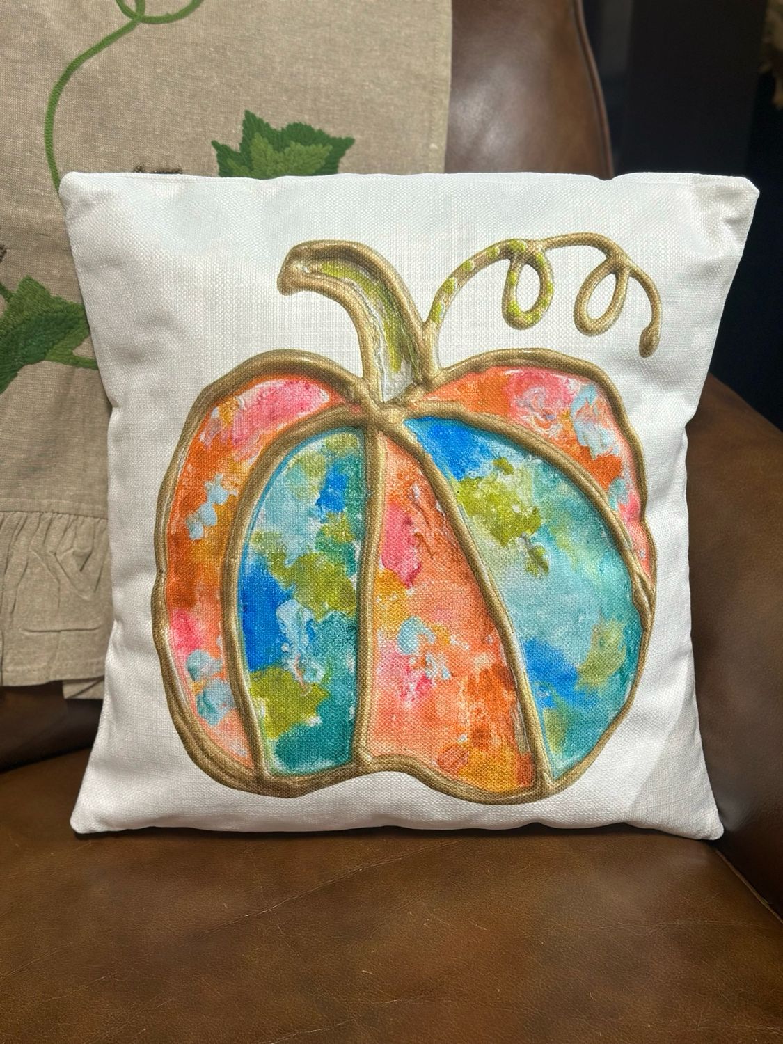 SCM 16x16 Watercolor Pump Pillow
