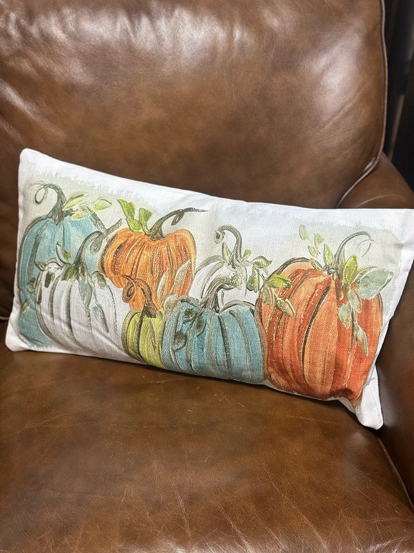 SCM Fall Pumpkin Lumbar 23x12
