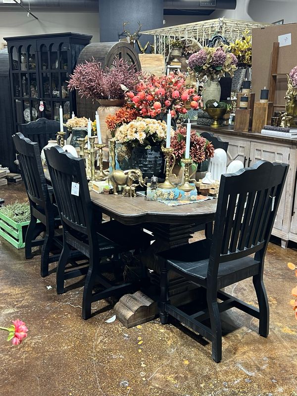 SHP Mindy Black All Wood Chair