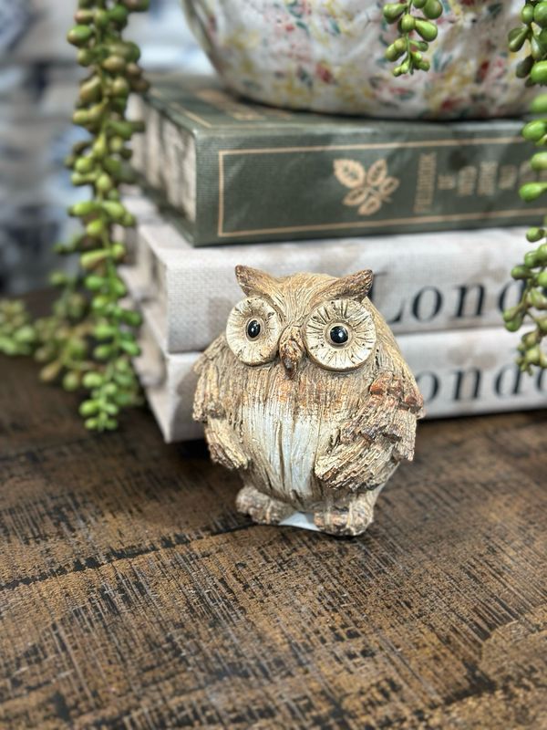 Fan Sm Fat Owl 4"