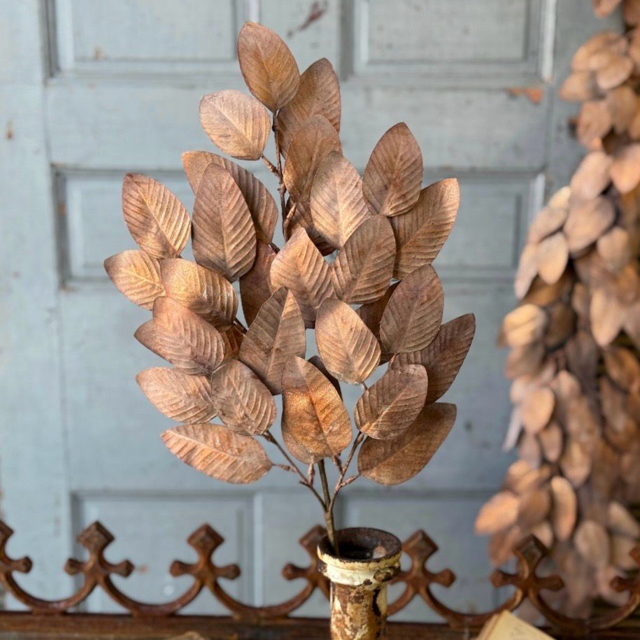 Lan 26" Copper Burnished Branches Spray