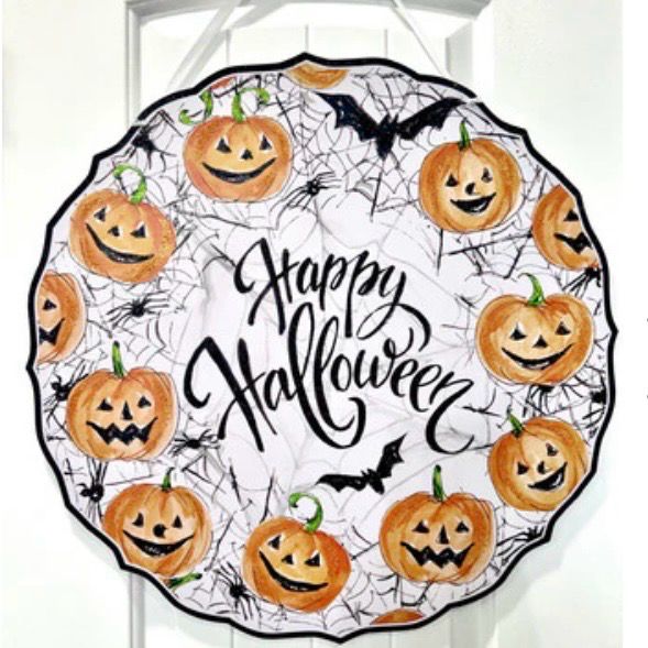 TRT Becks Happy Halloween Door 22x22