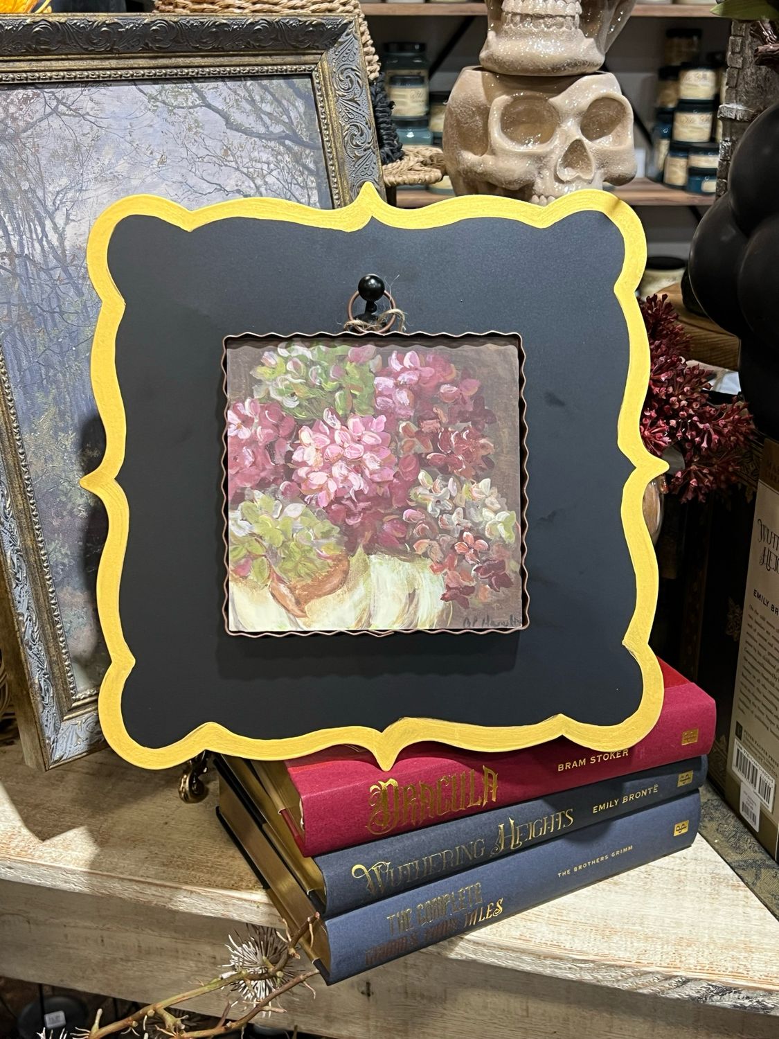 TRT 12x12 Blk/gold Frame