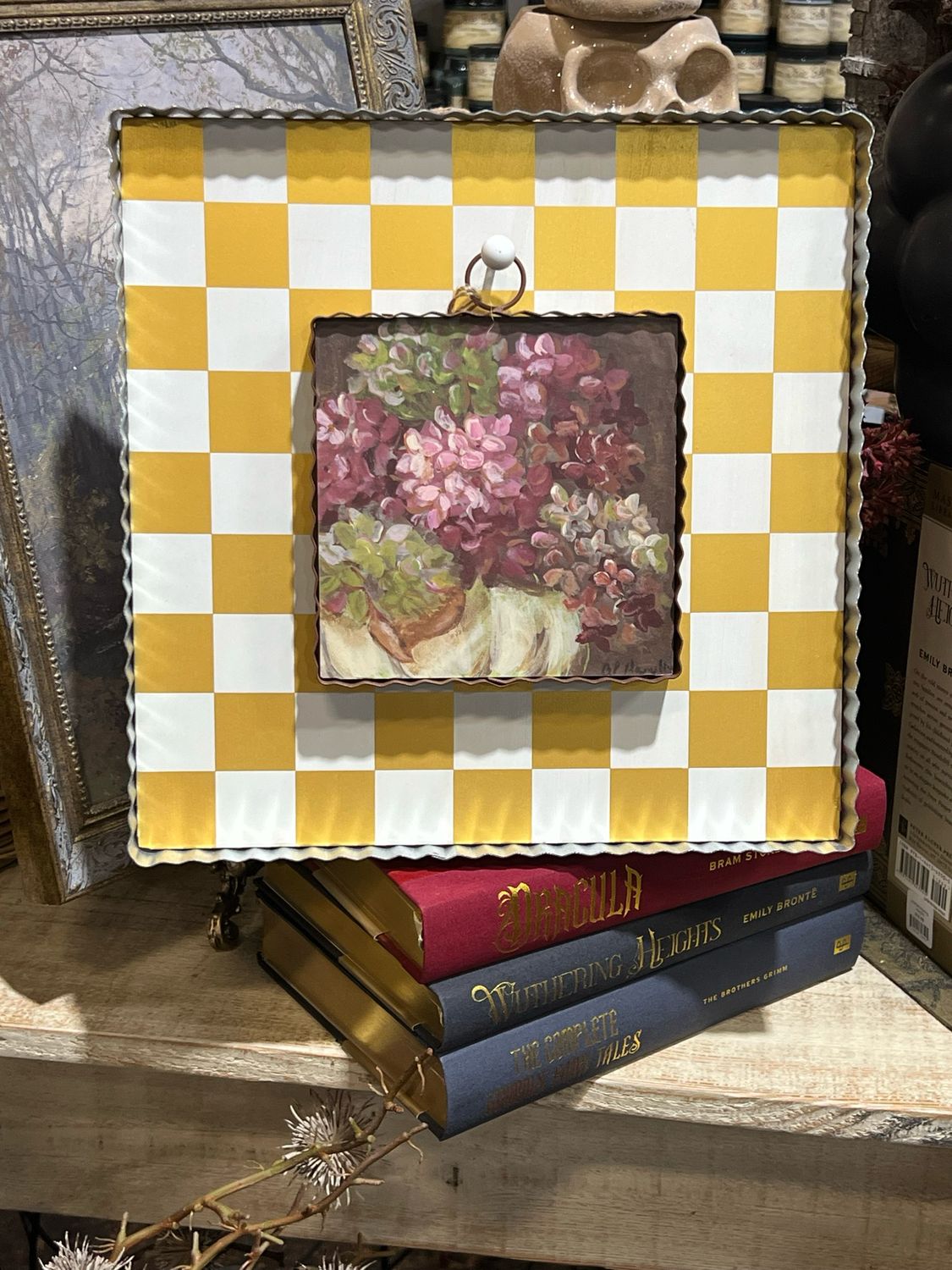 TRT Gold/wh Board 12x12