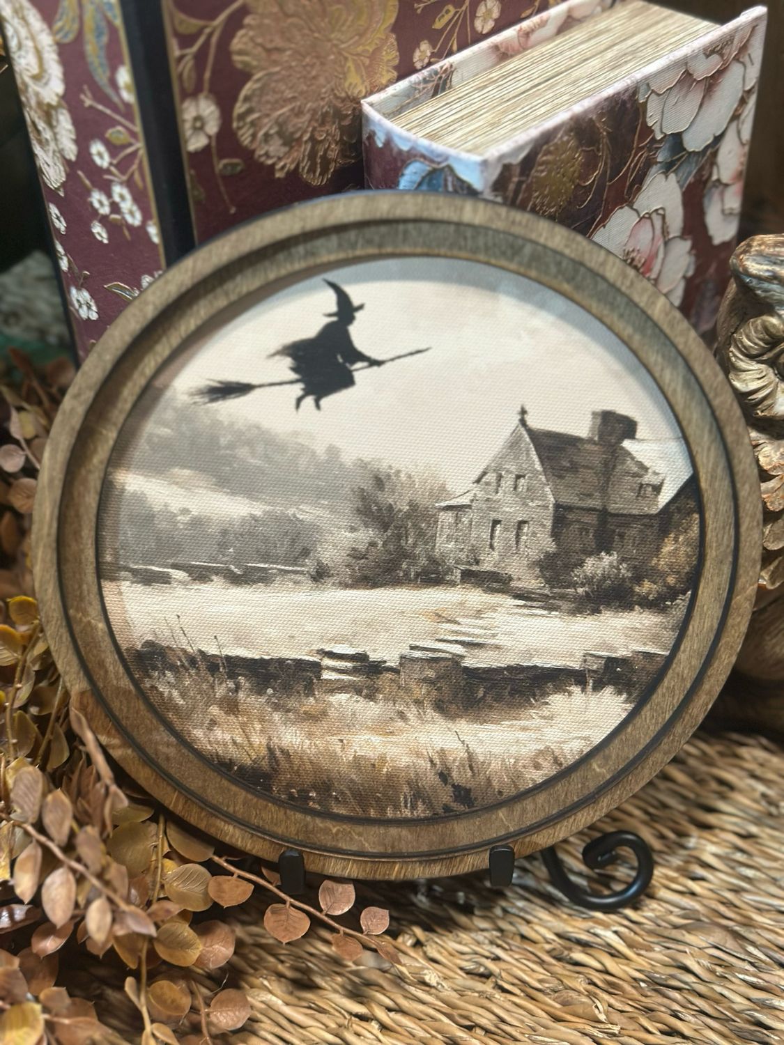 Red 8" R Flying Witch