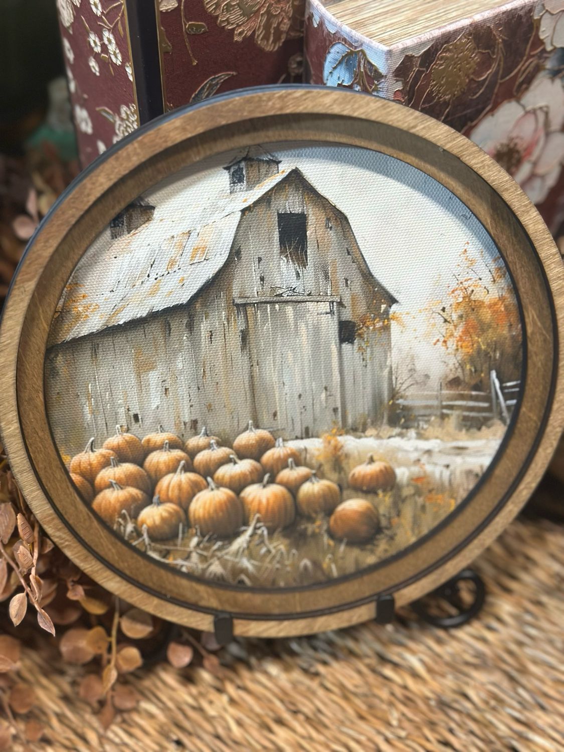 Red 8" R Harvest Barn