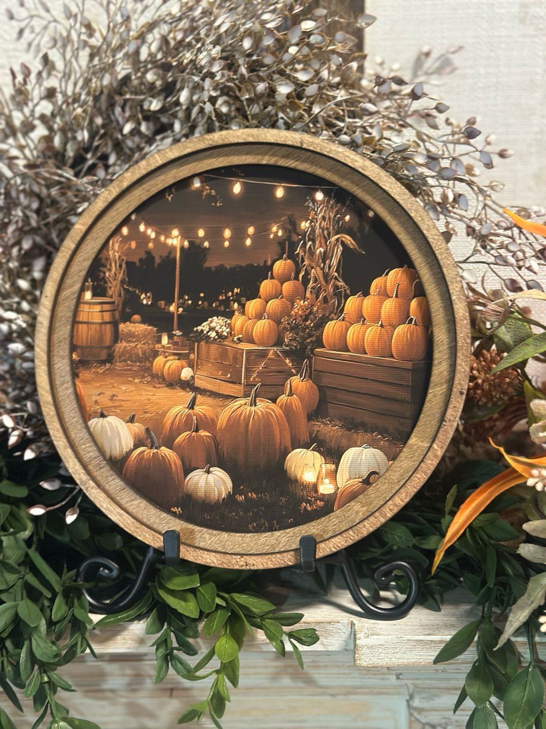 Red 8" R Pumpkin Patch