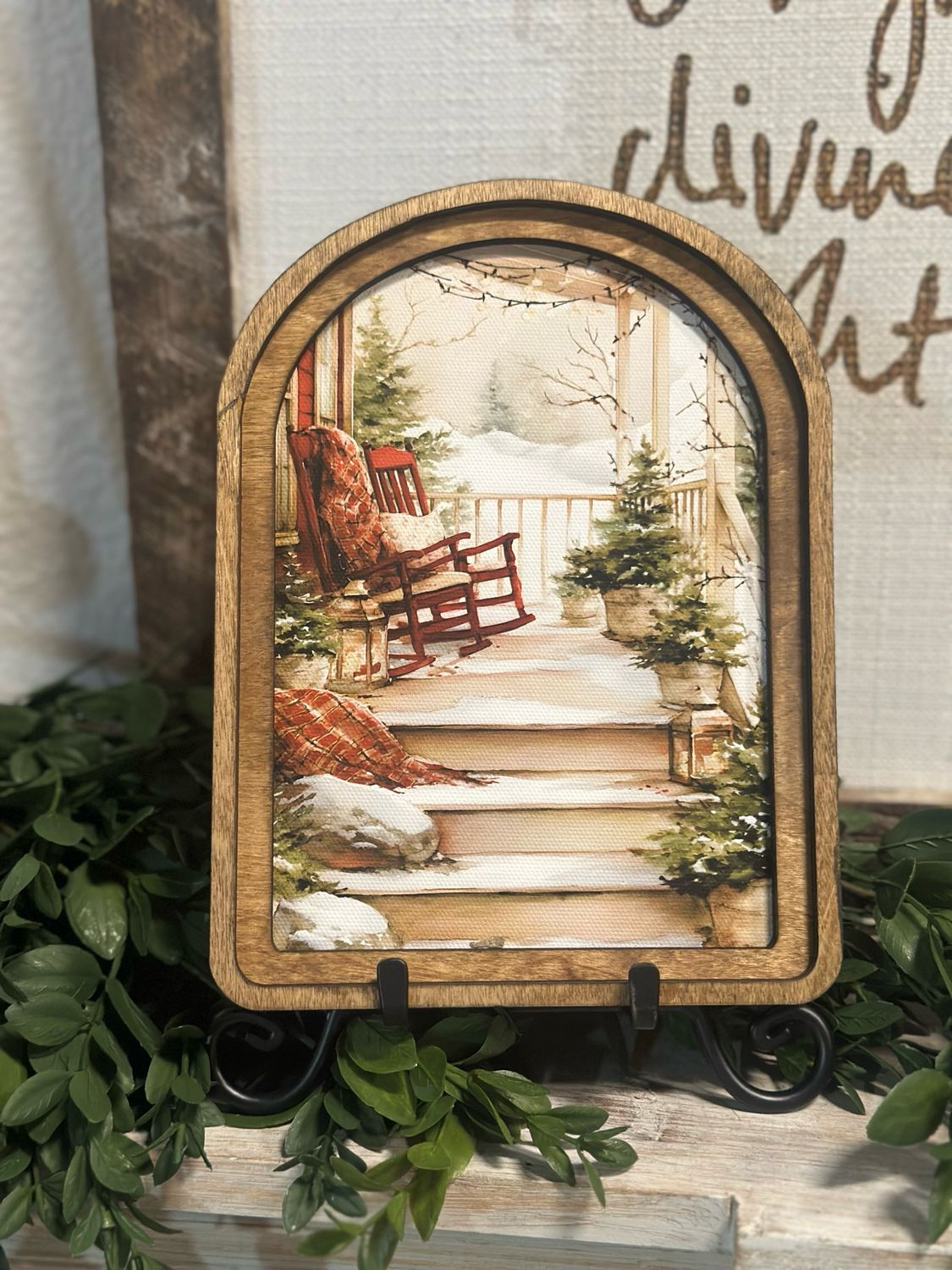 Red Arch 6x8 Christ Porch