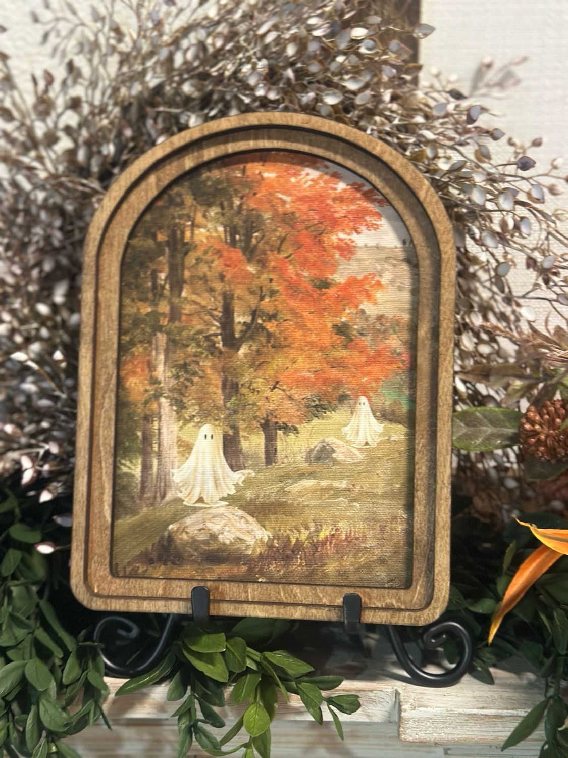 Red Arch 6x8 Forest Ghosts