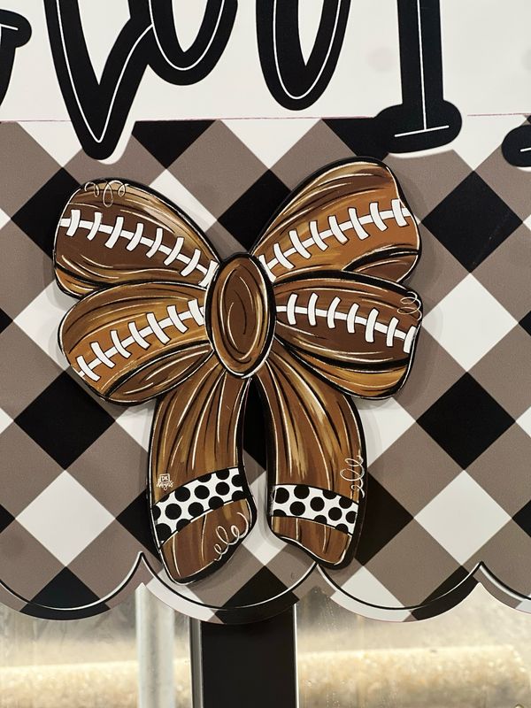 DKD Charm Foot Bow 7x8