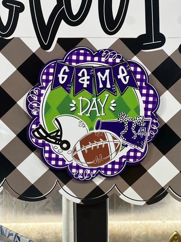 DKD Charm Game Day Purp