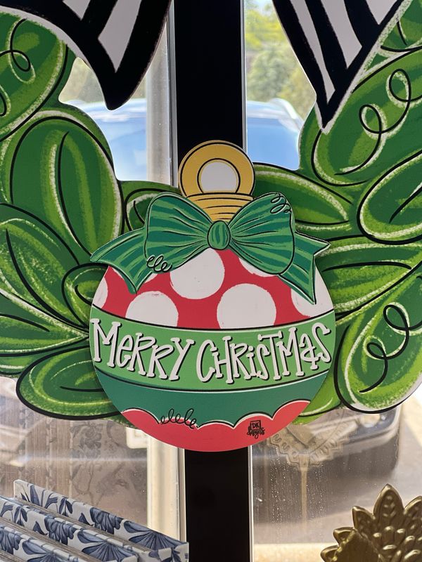 DKD Charm Merry Christmas 6.5x8