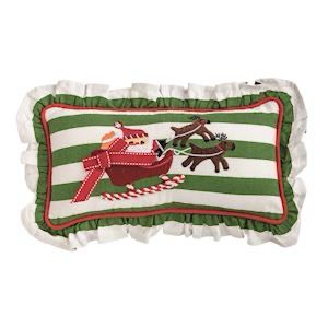 MP Sleigh Ruffle Mini Pillow