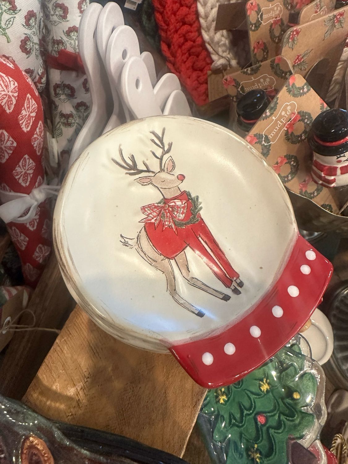MP Reindeer Tidbit Plate