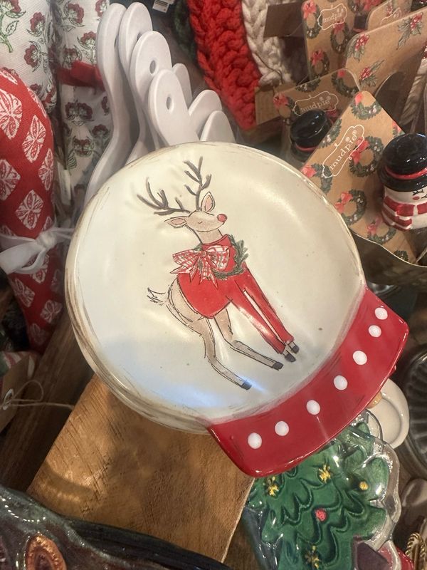 MP Reindeer Tidbit Plate