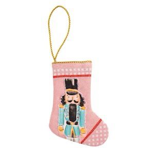 MP Blue Nutcracker Stocking