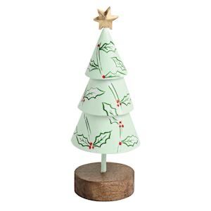 MP Sm Xmas Painted Tin Tree