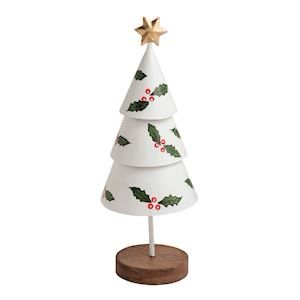 MP Lg Xmas Painted Tin Tree
