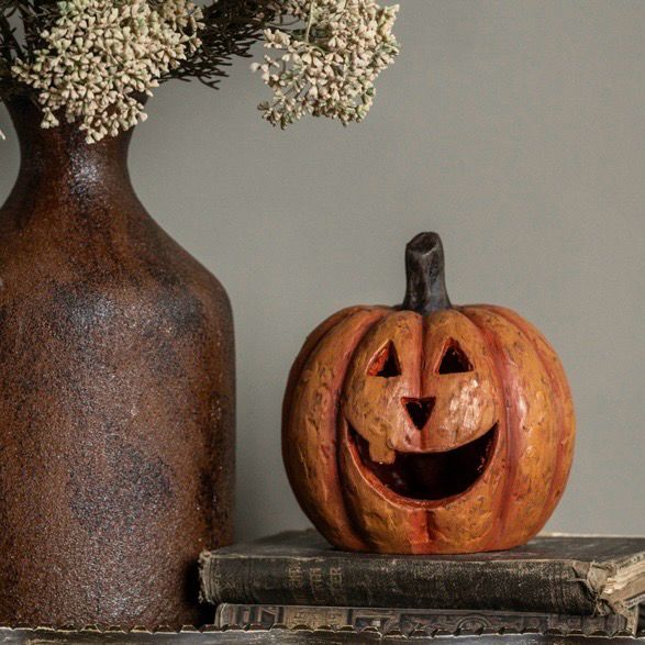 Rag 5.5" Orange Big Mouth Pumpkin