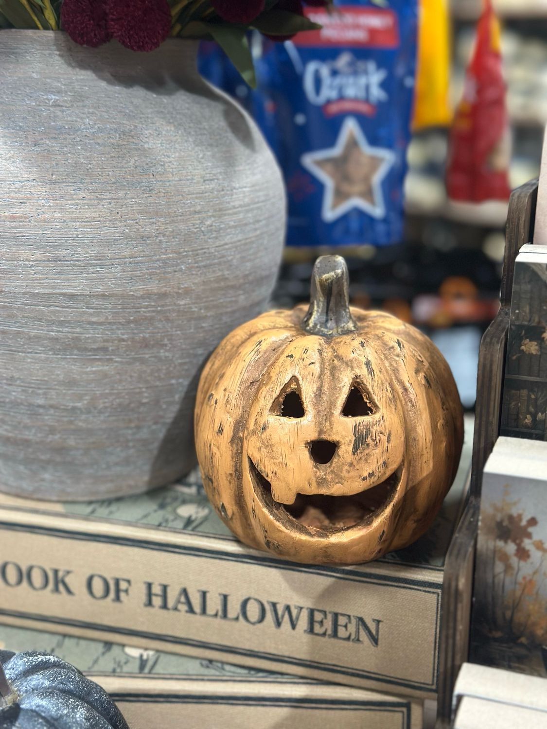 Rag 5.5" Terracotta Big Mouth Pumpkin