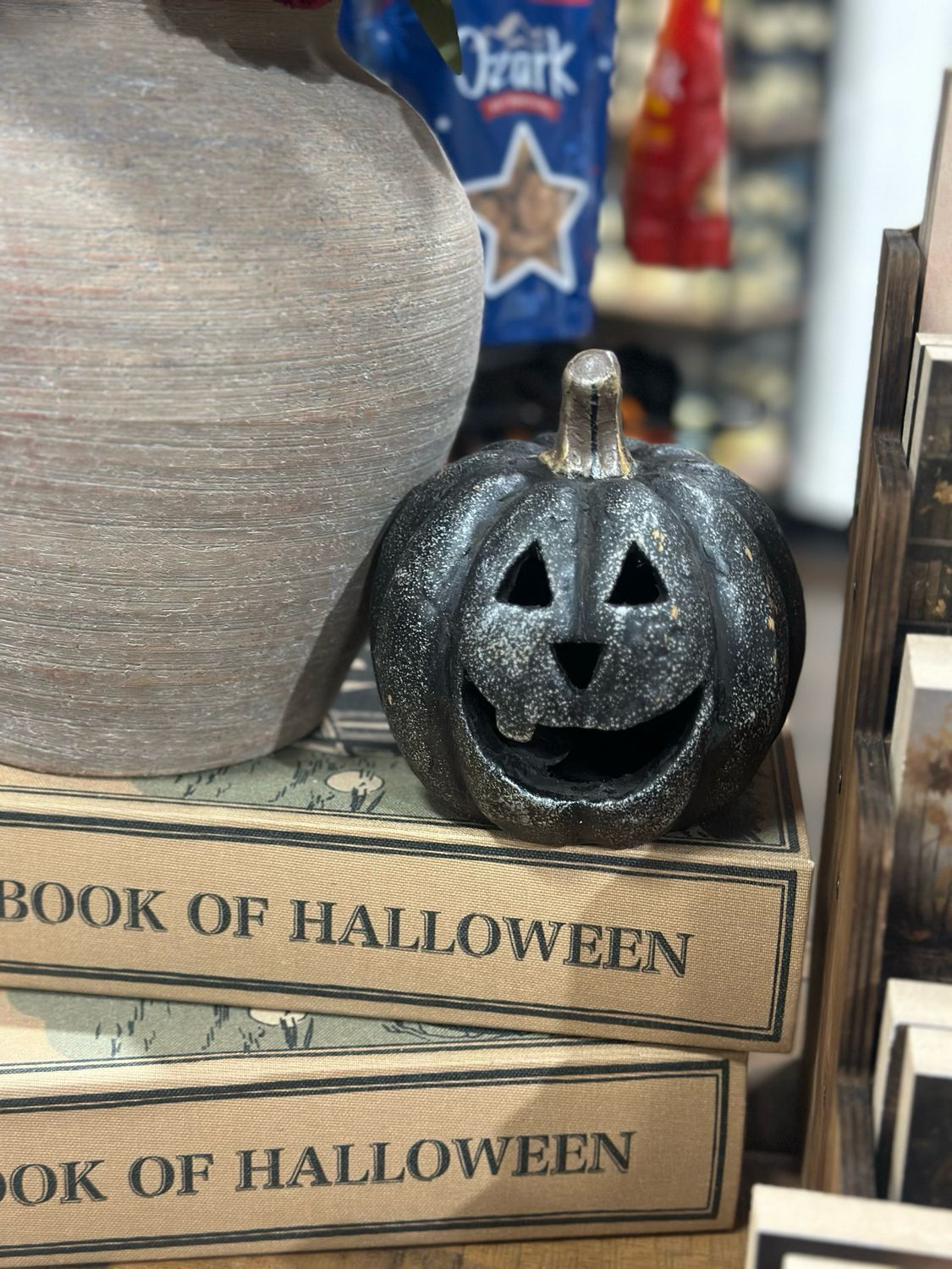Rag 5.5" Black Big Mouth Pumpkin