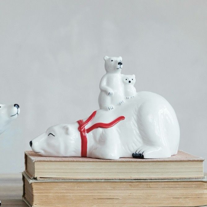 CCO Polar Bear &amp; Cubs 6.5x5