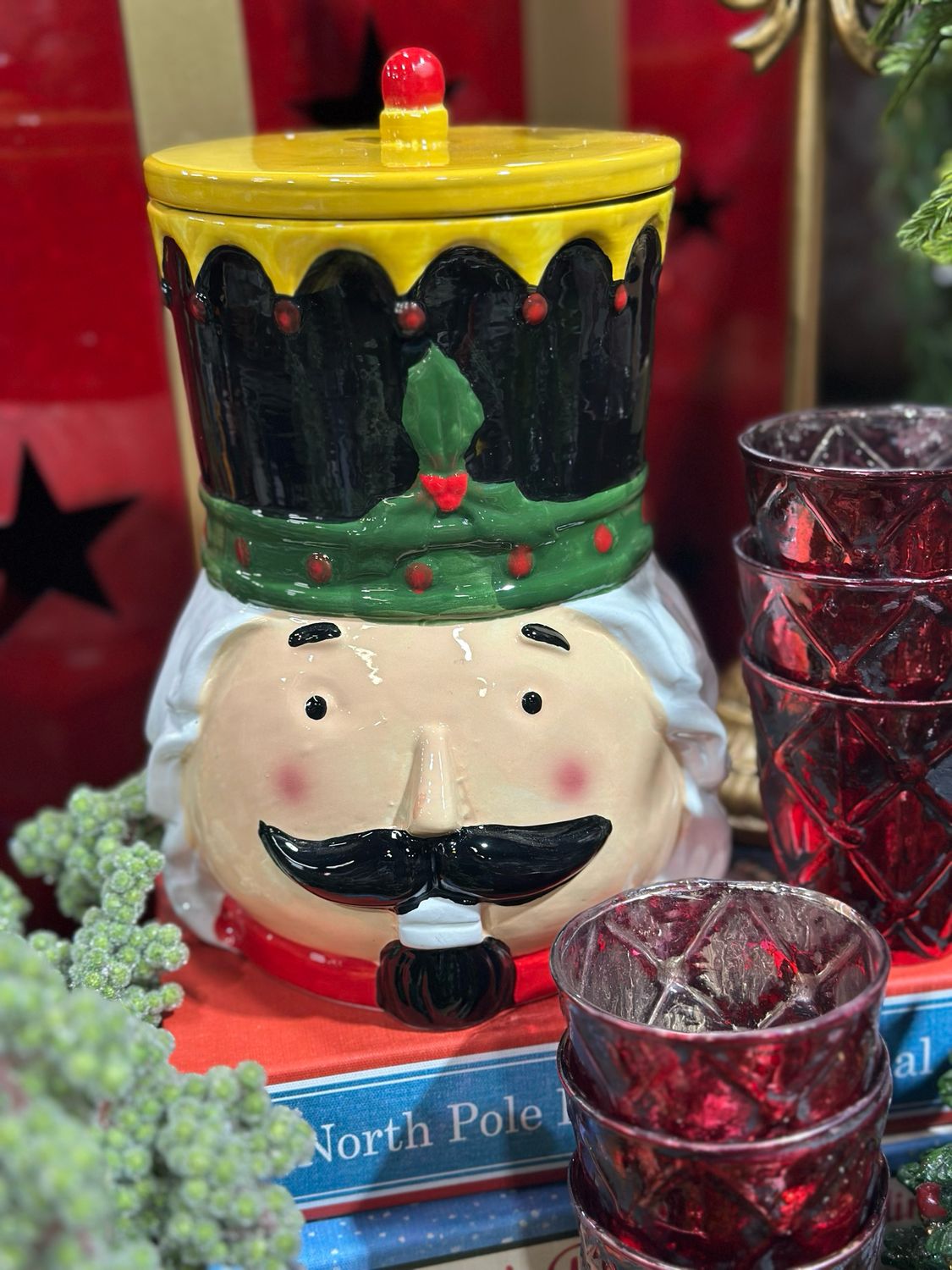 PBK Nutcracker Cookie Jar 9"